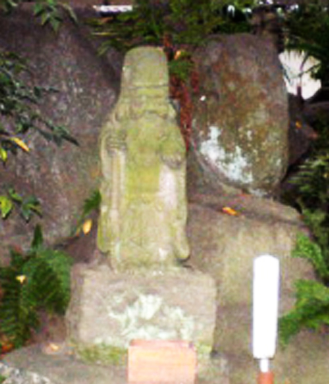 七福神石造(福禄寿像)